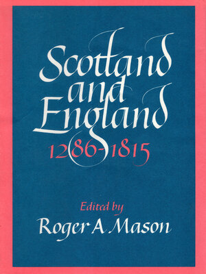 cover image of Scotland and England 1286–1815